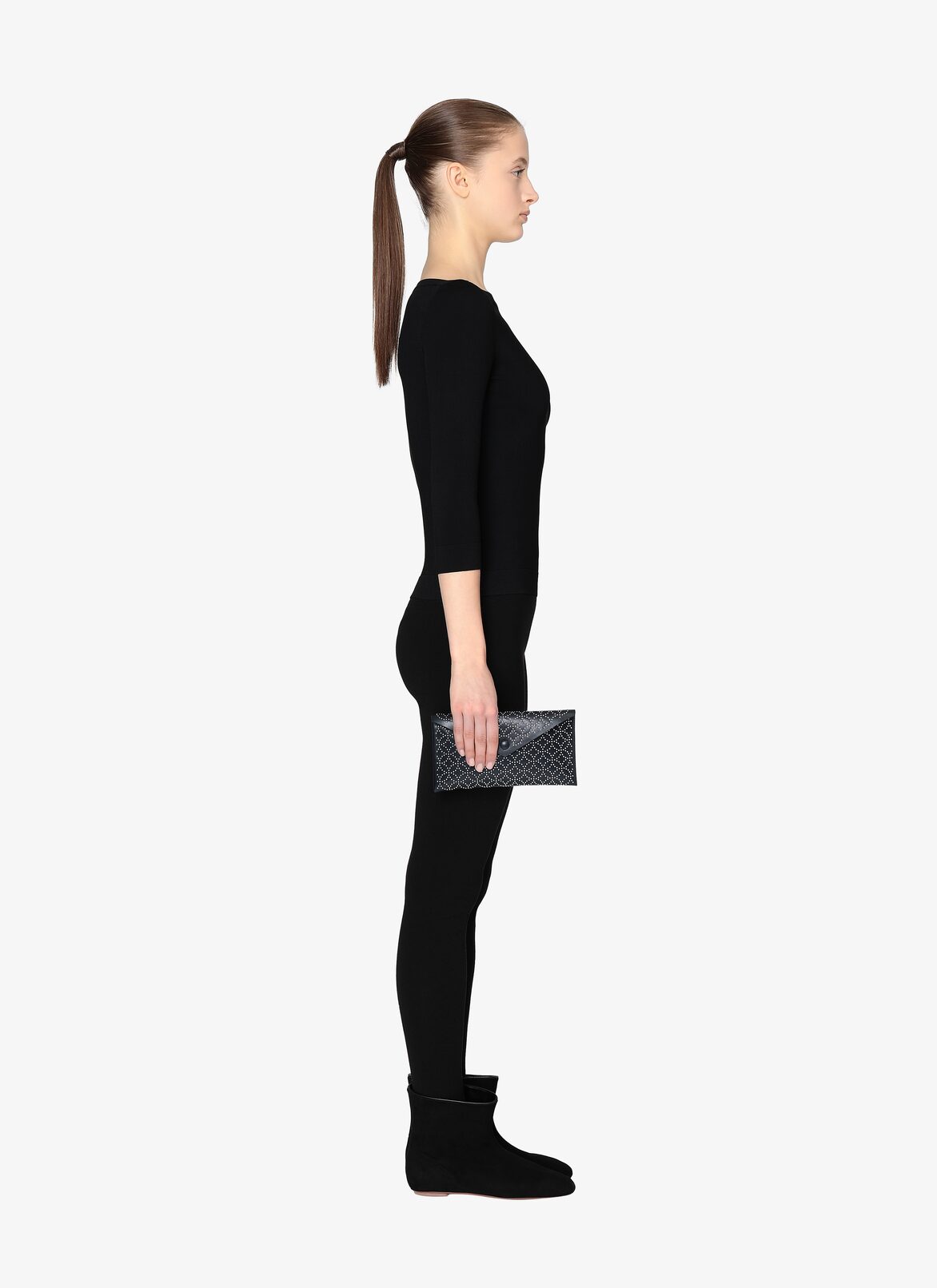 Louise 24 Clutch ALAÏA NIGHT BLUE LOUISE 24 CLUTCH